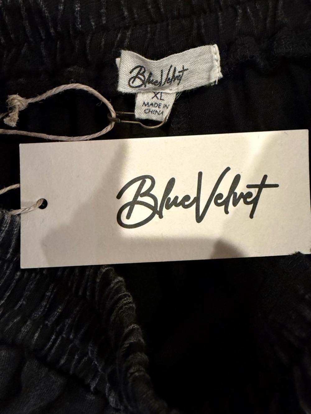 Velvet Washed Charcoal Tiered Maxi Skirt - Picture 7 of 11